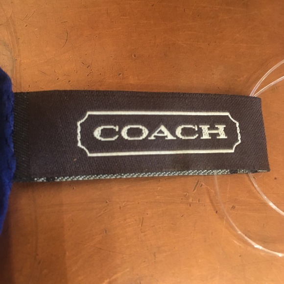 🌲COACH SILK CHIFFON SCARF WITH TAGS🌲 - Picture 4 of 6